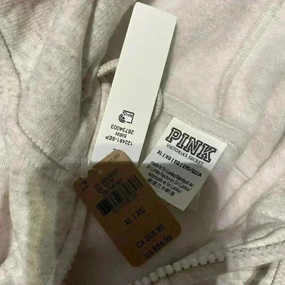 Pink Everyday Fleece Relaxed full zip hoodie - Picture 4 of 4